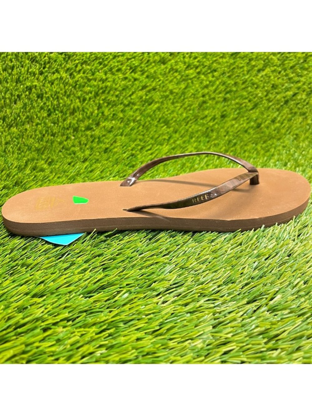 Reef Bliss Nights Womens Size 10 Brown Beach Casual Outdoor Flip-Flops Sandals